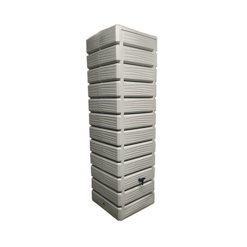 Récupérateur d'eau BELLI Dune 700L - Grege - Design Élégant