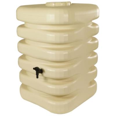Récupérateur d'eau Cubique BELLI 350L Beige - Compact et élégant