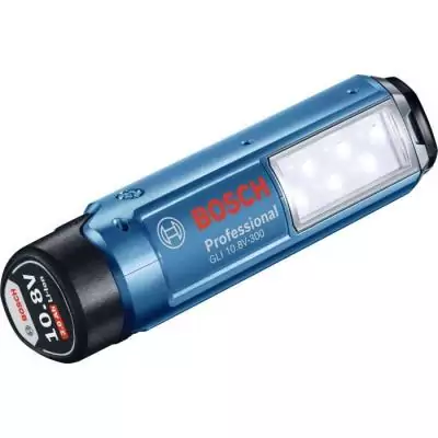 Lampe Bosch Professional GLI 12V-300: 300 lumens, jusqu'à 9h d'éclairage Lampe Bosch Professional GLI 12V-300: 300 lumens, jusqu'à 9h d'éclairage