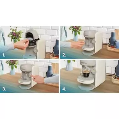 Machine à café multi-boissons Bosch Tassimo T16 - Finesse vanille