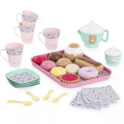 Accessoires poupons COROLLE - Ma Dinette Thé et Goûter - 30 accessoires Accessoires poupons COROLLE - Ma Dinette Thé et Goûter - 30 accessoires