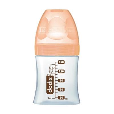 Biberon Dodie Sensation+ Anti-Coliques en Verre 150ml Beige - Parfait pour Bébé!