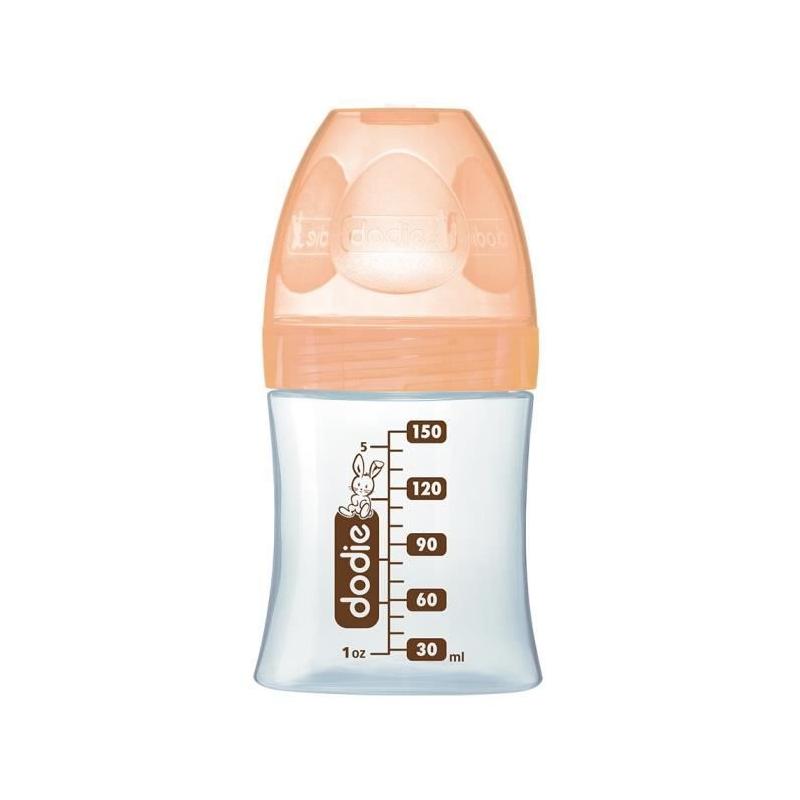 Biberon Dodie Sensation+ Anti-Coliques en Verre 150ml Beige - Parfait pour Bébé!