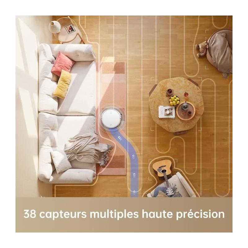 Robot Aspi Laveur DREAME Mova M1 - 4500Pa - Navigation Intelligente