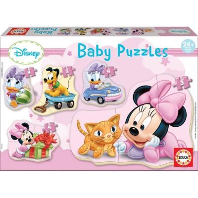 Puzzle bébé EDUCA - BABY MINNIE - 5 puzzles progressifs