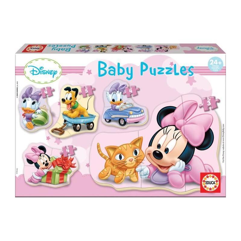 Puzzle bébé EDUCA - BABY MINNIE - 5 puzzles progressifs