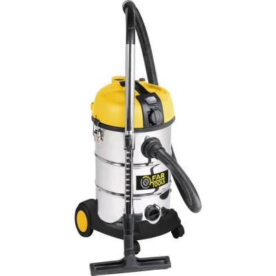 Aspirateur eau et poussiere FARTOOLS NET-UP30-P - Cuve inox 30L