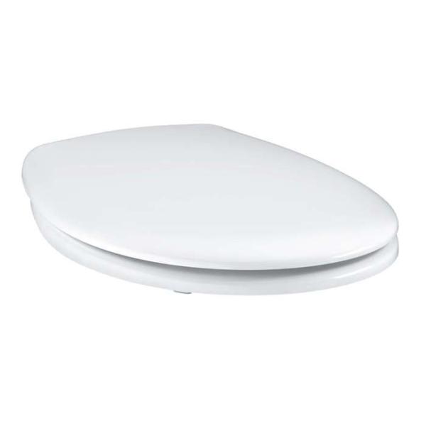Abattant WC - GROHE - Bau Ceramic - Blanc alpin - Duroplast - SoftClose