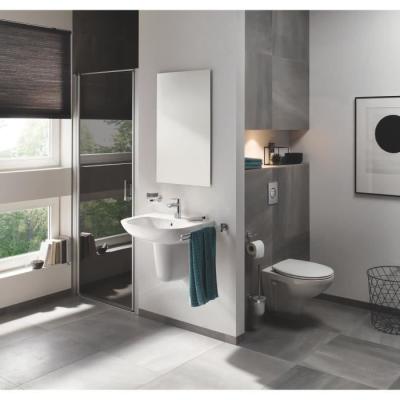 Abattant WC GROHE Bau Ceramic Blanc Alpin - SoftClose - Dimensions compactes
