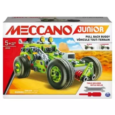 Construis ta voiture à rétrofriction Meccano Junior