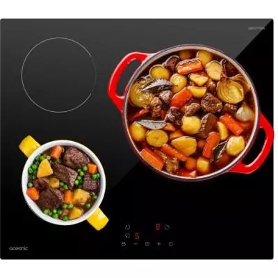 Table de cuisson induction OCEANIC 3 foyers compacte | L60 x P52 cm Table de cuisson induction OCEANIC 3 foyers compacte | L60 x P52 cm