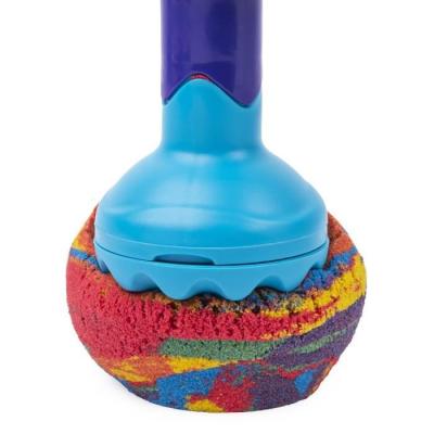 Sable Magique Arc-en-Ciel 390g + 6 Accessoires - Jouet 3 ans