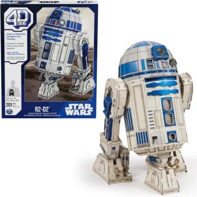 Maquette 4D Star Wars - R2-D2 à construire - Kit Modélisme