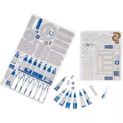 Maquette 4D Star Wars - R2-D2 à construire - Kit Modélisme