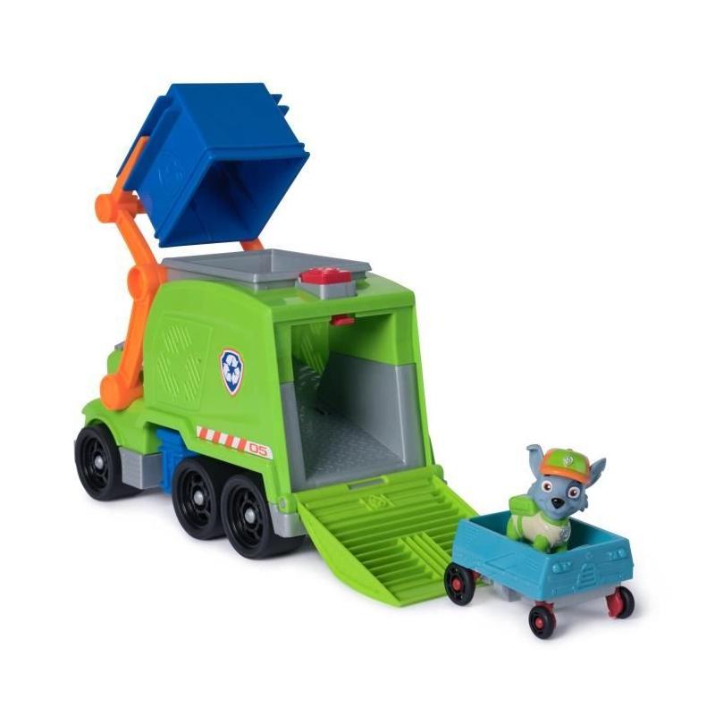 Camion Crush 'n' Roll Rocky de La Pat' Patrouille - Figurine Miniature