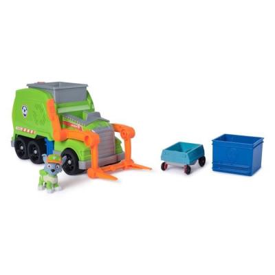 Camion Crush 'n' Roll Rocky de La Pat' Patrouille - Figurine Miniature