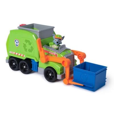 Camion Crush 'n' Roll Rocky de La Pat' Patrouille - Figurine Miniature