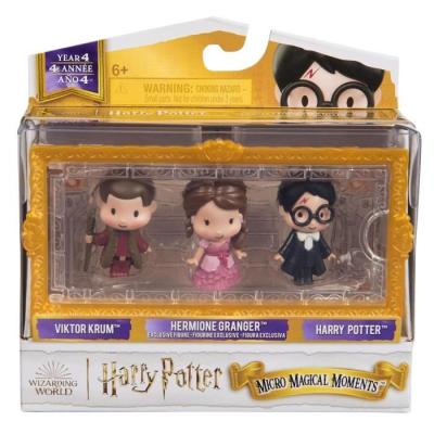 Pack de 3 figurines magiques Bal de Noël - Saison 4, monde des sorciers