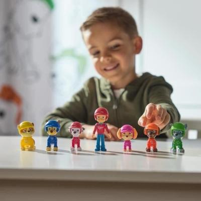 Figurines Miniatures Rescue Wheels La Pat' Patrouille - Pack de 7