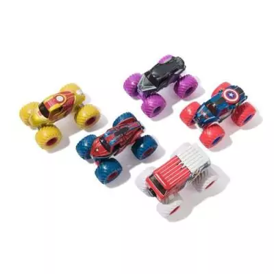 Pack de 5 véhicules Marvel Die-Cast Monster Jam 1:64