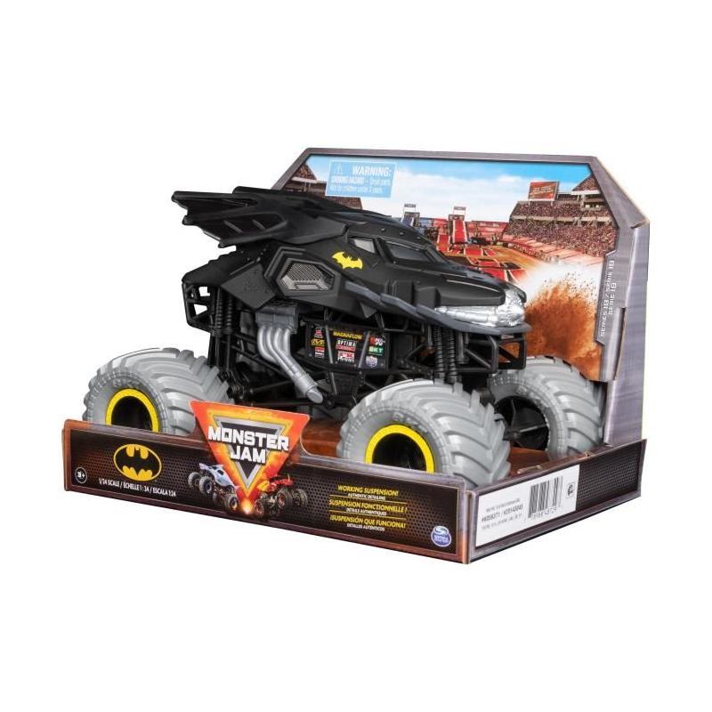 Véhicule Batman Die Cast 1:24 Monster Jam - Figurine Miniature