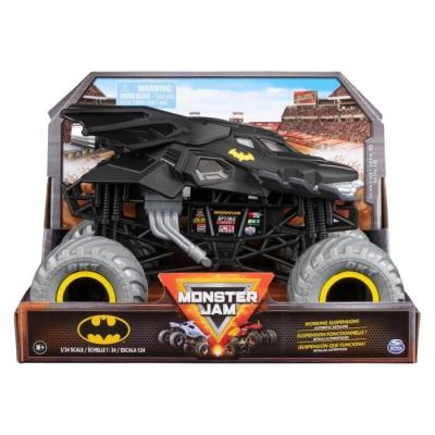 Véhicule Batman Die Cast 1:24 Monster Jam - Figurine Miniature