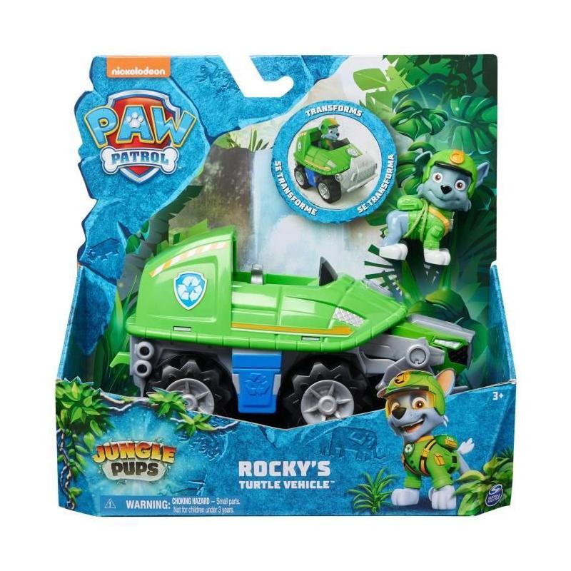 Véhicule + figurine Rocky Jungle Pups La Pat' Patrouille - Aventure en camion