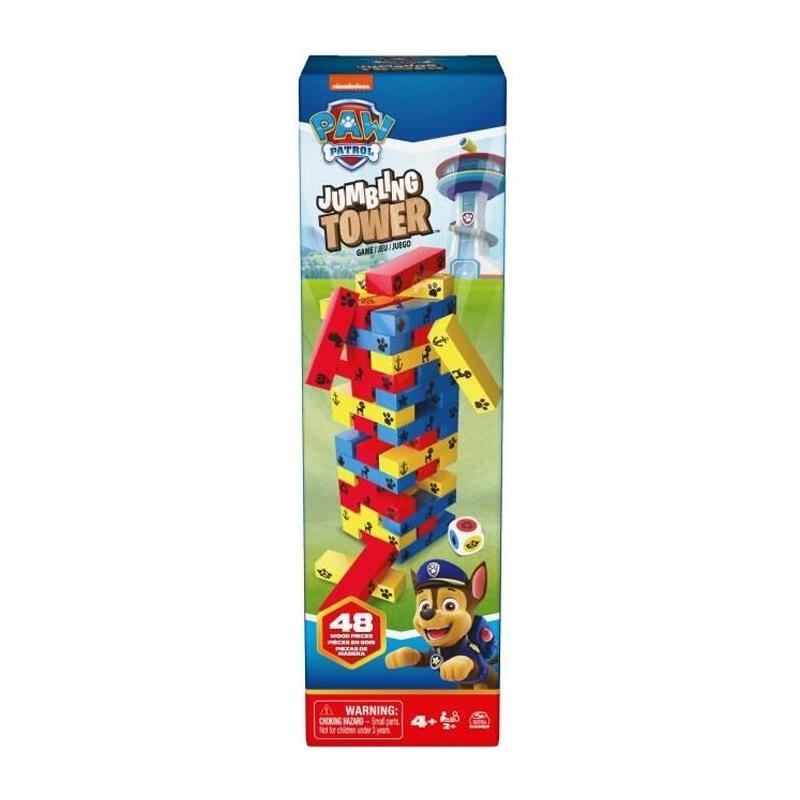 JEU DE PLATEAU SPIN MASTER TOUR JENGA La Pat' Patrouille