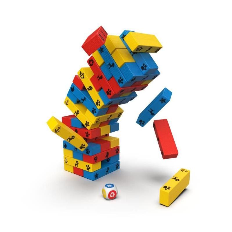 JEU DE PLATEAU SPIN MASTER TOUR JENGA La Pat' Patrouille
