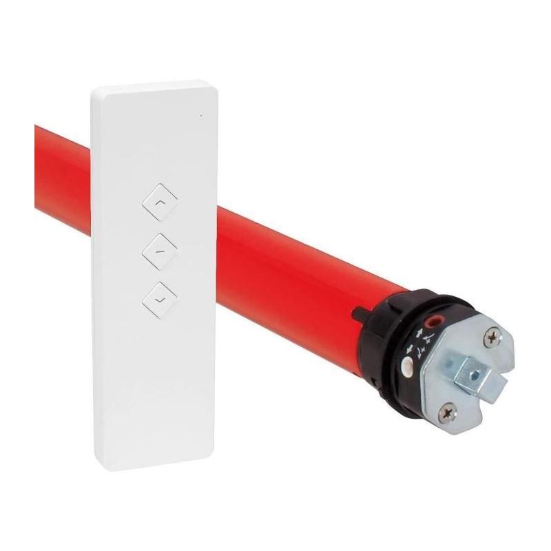 Moteur volet roulant radio + télécommande RM10MMB - SUPERROLLO - SR20915 - 60 mm - 10 Nm