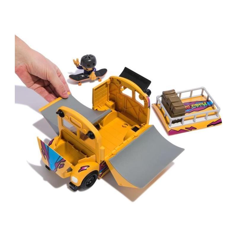 Camion Sk8 Crew Teck Deck: Set de jeu compact pour les passionnés de finger skate