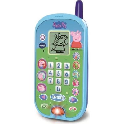 Téléphone enfant VTECH Peppa Pig - Sons amusants - Éducatif