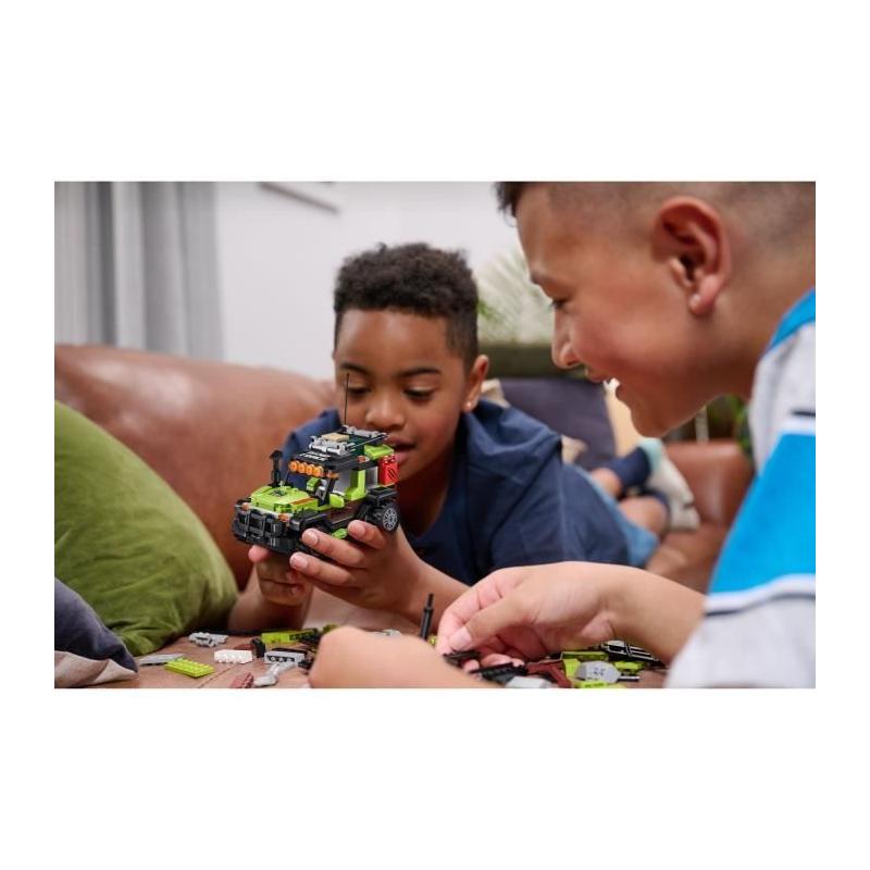 Set de construction Dino Adventure Raptor Force - 252 pièces - Camion inclus