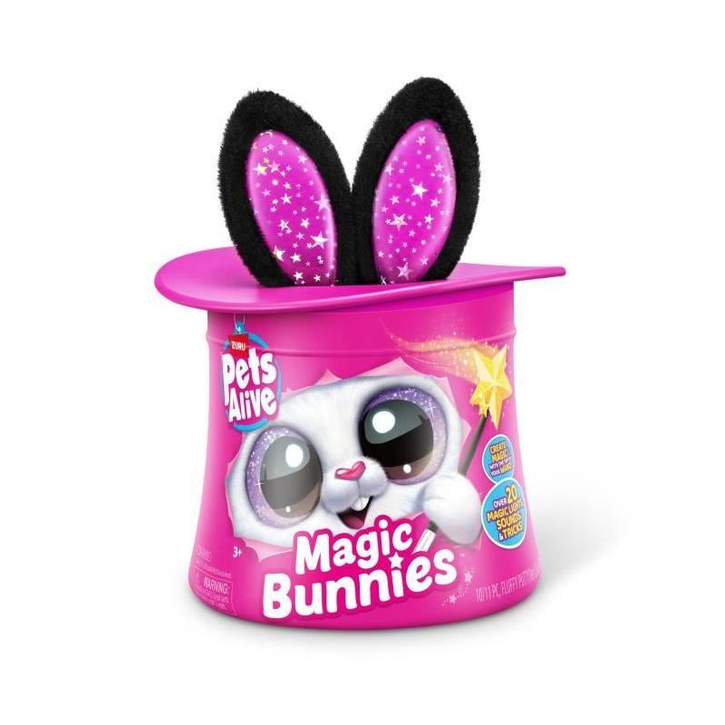 Découvrez les Magic Bunnies ZURU PETS ALIVE - 20 surprises et effets lumineux
