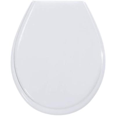 Abattant WC Blanc en Polypropylène - Compact et Pratique