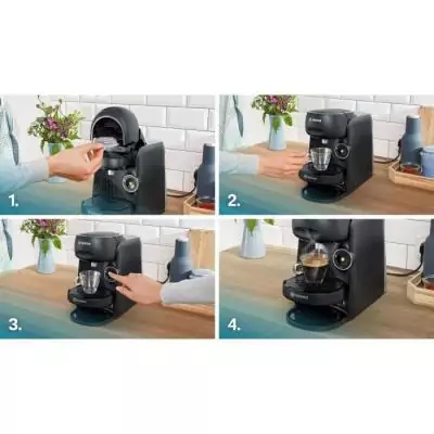 Machine à café multi-boissons Bosch Tassimo T16 Finesse noir - 1400W