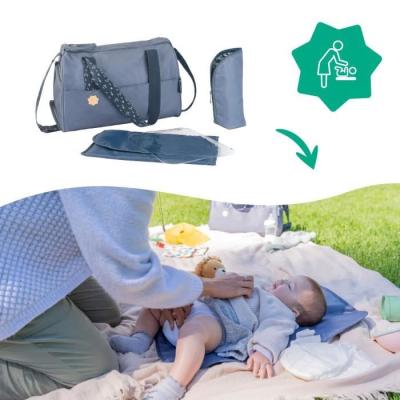Sac à langer Badabulle Pocketstyle - Pratique et élégant