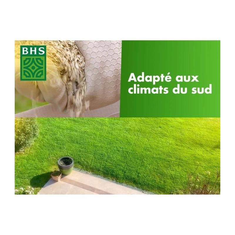 Gazon Rustique Sud BHS - 5kg - Résistant conditions sèches