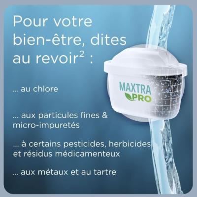 Carafe filtrante BRITA Style grise (2,4L) avec MAXTRA PRO : pureté garantie
