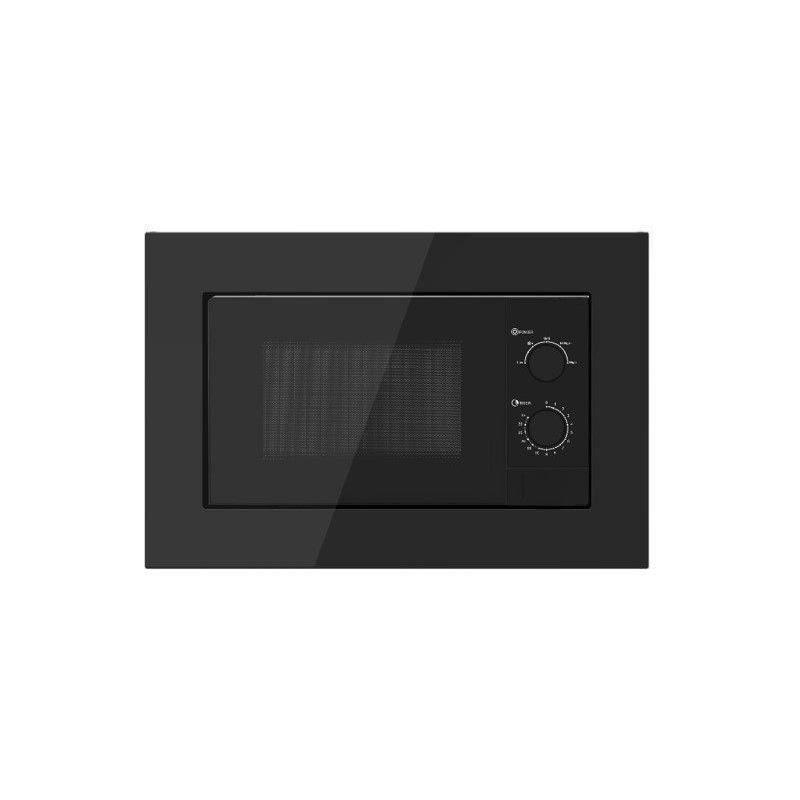 Micro-ondes encastrable noir - 1200W - 21L
