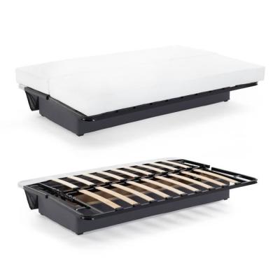 Banquette clic clac 3 places tissu Bikini gris - DREAM
