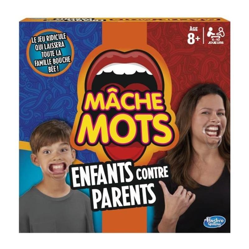 Mache-Mots Enfants contre parents - Jeu de société familial dynamique