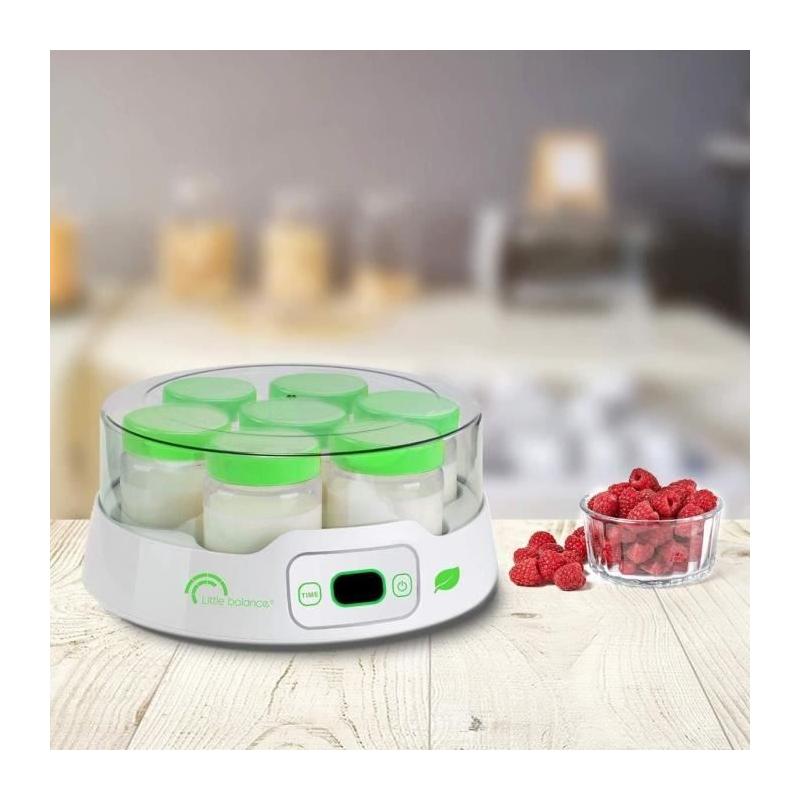 Yaourtière LITTLE BALANCE - Digital - 7 pots + 6 pots additionnels