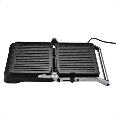 Grill viande LITTLE BALANCE 2000W - 6 positions - Aluminium / Noir