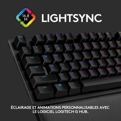 Clavier gamer Logitech G513 - RGB Mécanique - Noir