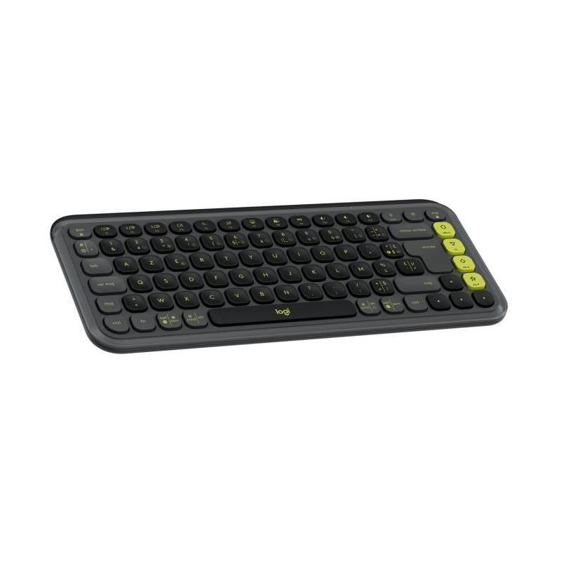 Clavier Logitech Sans Fil Pop Icon Keys AZERTY Graphite