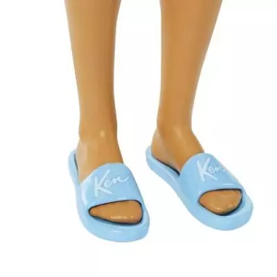 Poupée Barbie-Ken Blonde: Short de Bain et Accessoires Plage