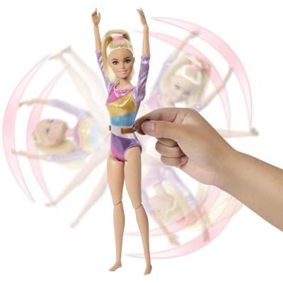 Coffret Barbie Gymnastique avec plus de 10 accessoires - Poupée incluse