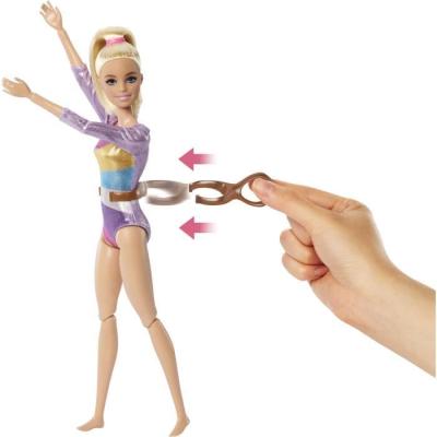 Coffret Barbie Gymnastique avec plus de 10 accessoires - Poupée incluse