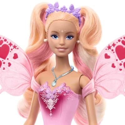Poupée Barbie Fée-Ailes Et Changement De Couleur 